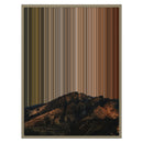 24×30" Metallic Float Frame Canvas - Natural Frame variant