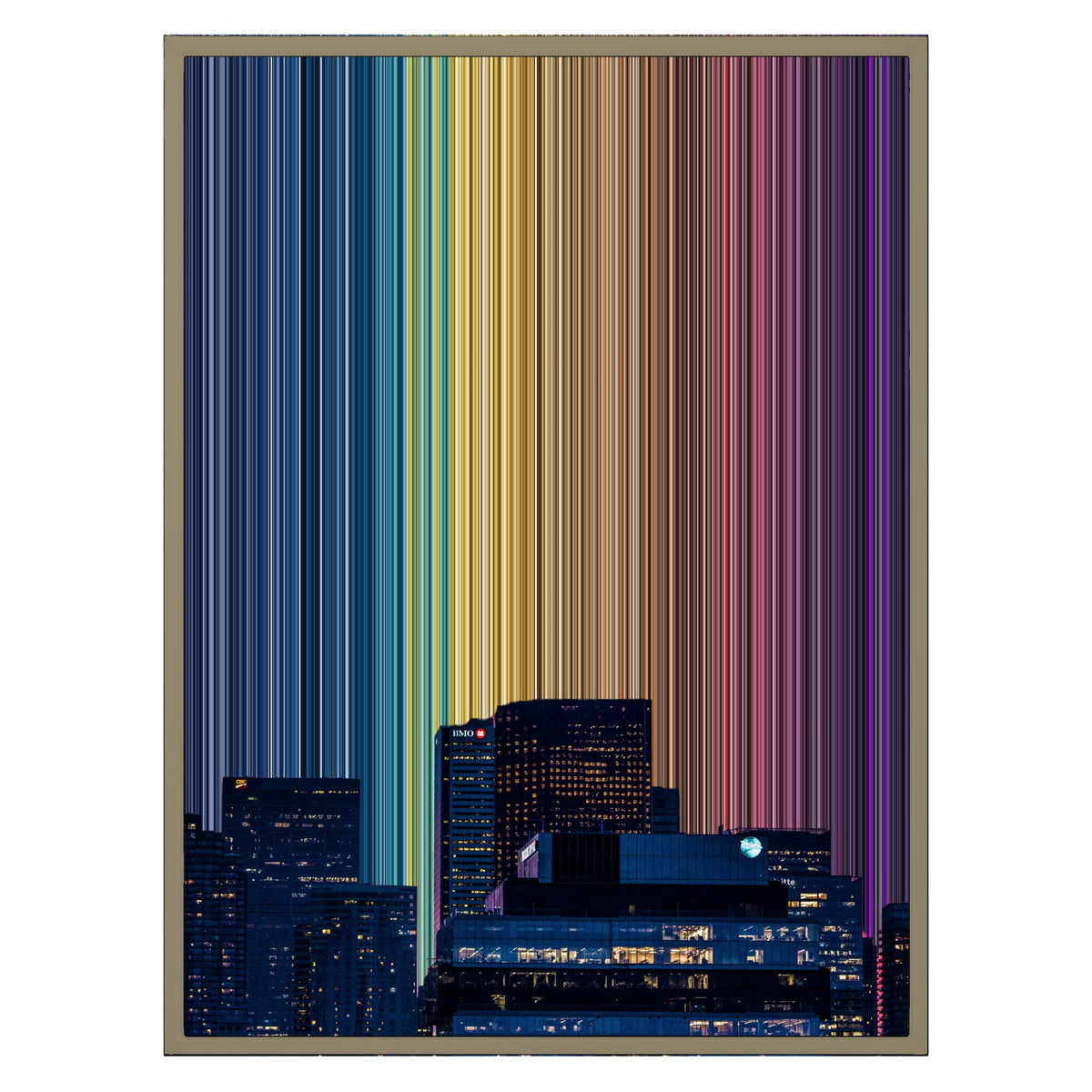 24×30" Float Frame Canvas - Natural Frame variant