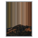 24×30" Metallic Float Frame Canvas - Silver Frame variant