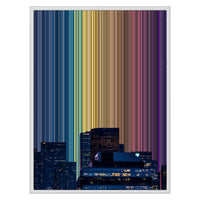 24×30" Float Frame Canvas - White Frame variant