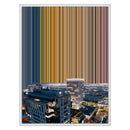 Lærred i floater-ramme, 24×30", hvid ramme