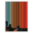 24×30" Float Frame Canvas - White Frame variant