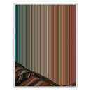 24×30" Metallic Float Frame Canvas - White Frame variant