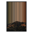 24×34" Metallic Float Frame Canvas - Black Frame variant