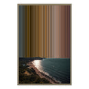 24×34" Metallic Float Frame Canvas - Natural Frame variant