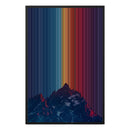24×36" Float Frame Canvas - Black Frame variant
