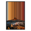 Canvastavla i floaterram, 24×36", svart ram