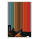 24×36" Float Frame Canvas - Natural Frame variant