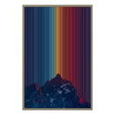 24×36" Float Frame Canvas - Natural Frame variant