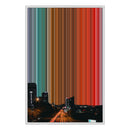24×36" Float Frame Canvas - White Frame variant