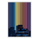 24×36" Float Frame Canvas - White Frame variant