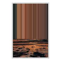 24×36" Float Frame Canvas - White Frame variant