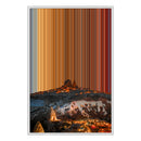 Canvastavla i floaterram, 24×36", vit ram