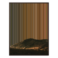 24×38" Metallic Float Frame Canvas - Brown Frame variant