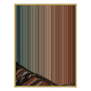 24×38" Metallic Float Frame Canvas - Gold Frame variant