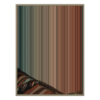 24×38" Metallic Float Frame Canvas - Natural Frame variant