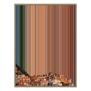 24×38" Metallic Float Frame Canvas - Natural Frame variant