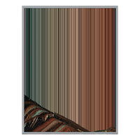 24×38" Metallic Float Frame Canvas - Silver Frame variant