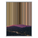 28×12" Metallic Float Frame Canvas - Silver Frame variant