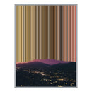 28×16" Metallic Float Frame Canvas - Silver Frame variant