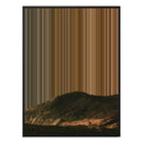 28×30" Metallic Float Frame Canvas - Black Frame variant