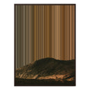 28×30" Metallic Float Frame Canvas - Brown Frame variant