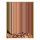 28×30" Metallic Float Frame Canvas - Gold Frame variant