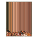 28×30" Metallic Float Frame Canvas - Natural Frame variant