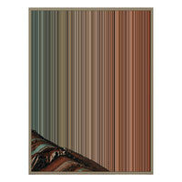 28×30" Metallic Float Frame Canvas - Natural Frame variant