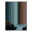 28×30" Metallic Float Frame Canvas - Silver Frame variant