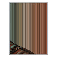 28×30" Metallic Float Frame Canvas - Silver Frame variant