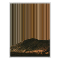 28×30" Metallic Float Frame Canvas - White Frame variant