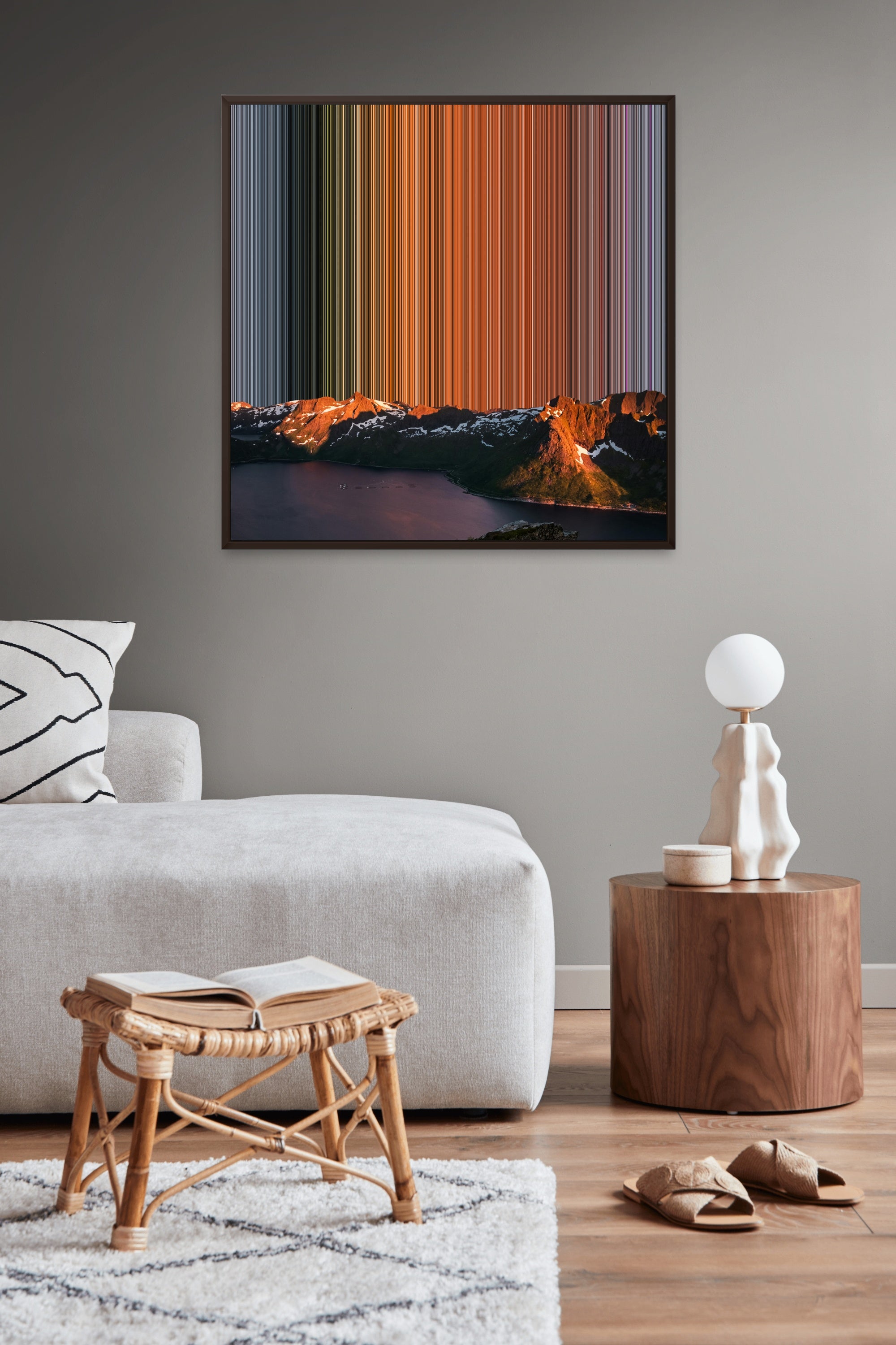 Troms og Finnmark, Norge - Lifestyle staging in modern interior - Gradienta