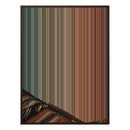 28×34" Metallic Float Frame Canvas - Brown Frame variant