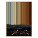 28×34" Metallic Float Frame Canvas - Gold Frame variant