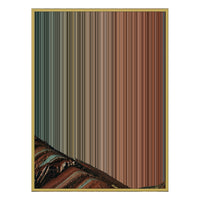 28×34" Metallic Float Frame Canvas - Gold Frame variant