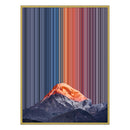 28×34" Metallic Float Frame Canvas - Gold Frame variant