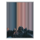 28×34" Metallic Float Frame Canvas - Silver Frame variant