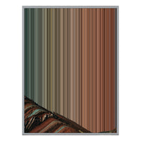 28×34" Metallic Float Frame Canvas - Silver Frame variant