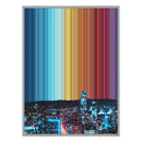 28×34" Metallic Float Frame Canvas - Silver Frame variant