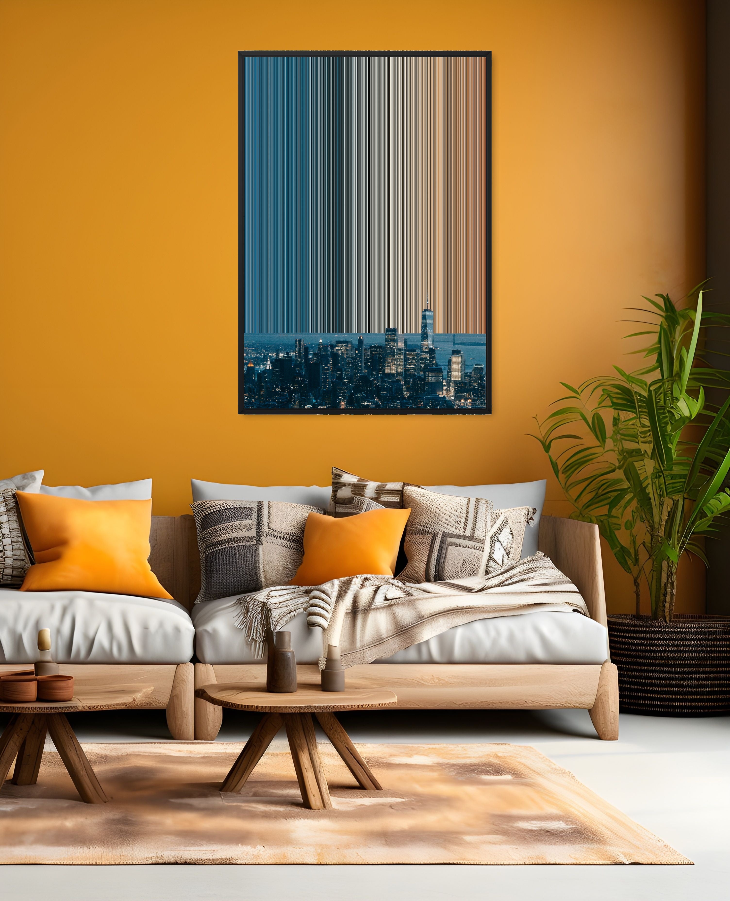 New York City, United States - Lifestyle staging in modern interior - Gradienta