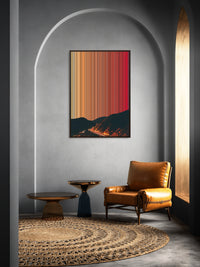 Grimes Canyon - Lifestyle staging in modern interior - Gradienta