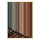 28×38" Metallic Float Frame Canvas - Gold Frame variant