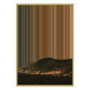 28×38" Metallic Float Frame Canvas - Gold Frame variant