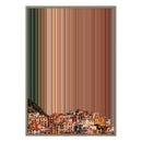 28×38" Metallic Float Frame Canvas - Natural Frame variant