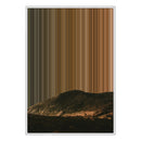 28×38" Metallic Float Frame Canvas - White Frame variant