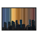 30×20" Float Frame Canvas - Black Frame variant