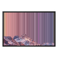 30×20" Float Frame Canvas - Black Frame variant