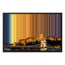 Lienzo con marco flotante, 30×20", marco negro