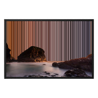 Lienzo con marco flotante, 30×20", marco negro